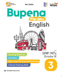 Image of Bupena Merdeka English for SMP/MTS Grade IX