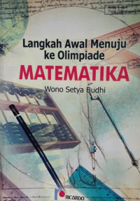 Image of Langkah Awal Menuju ke Olimpiade Matematika