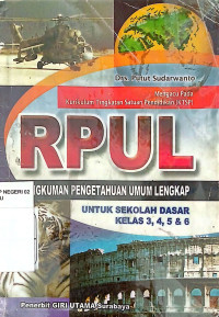 Image of RPUL :  untuk SD Kelas 3, 4, 5 & 6